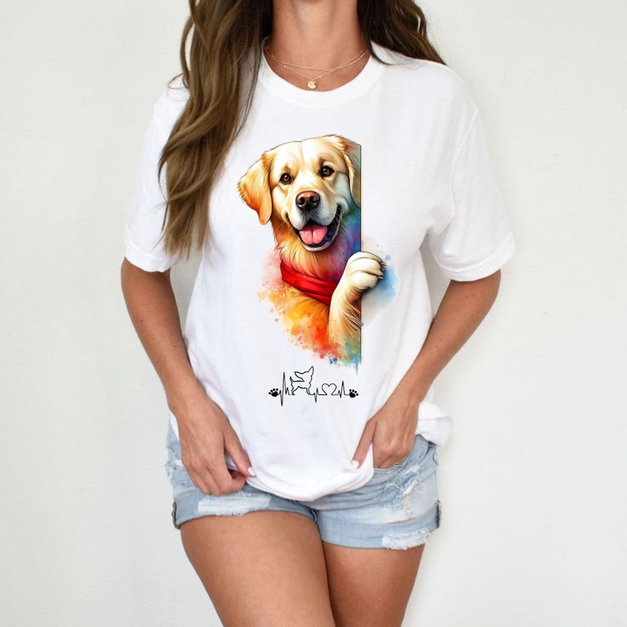 Dog T-shirt - Cute Puppy Graphic Design